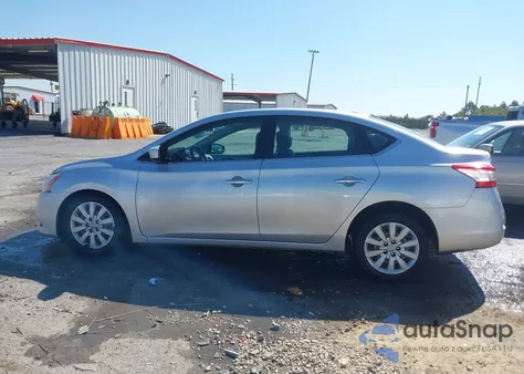 2015 Nissan Sentra Fe+ S/S/Sl/Sr/Sv из США, поврежденный, VIN 3N1AB7AP2FY249761